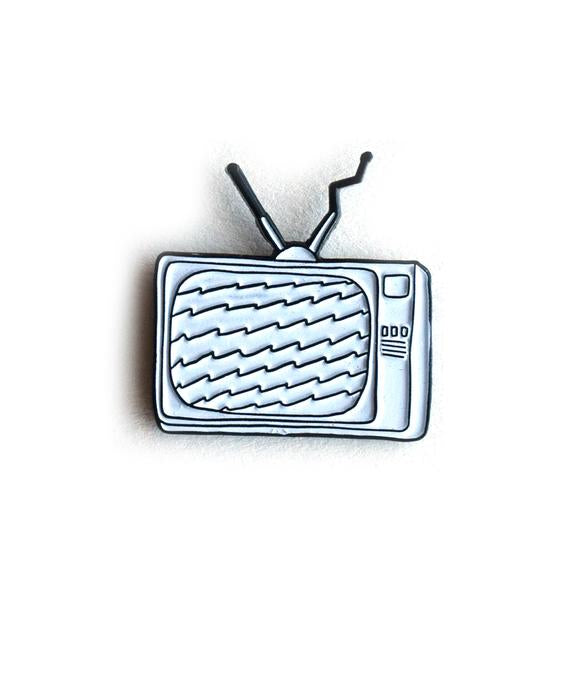 Enamel TV Lapel Pin